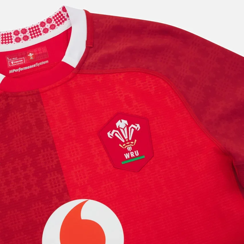 Welsh Rugby 2025/26 Heim-Hemd Welsh Rugby 2025/26 Heim-Hemd