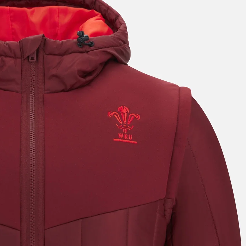 Welsh Rugby 2025/26 Reise-Bomberjacke Welsh Rugby 2025/26 Reise-Bomberjacke