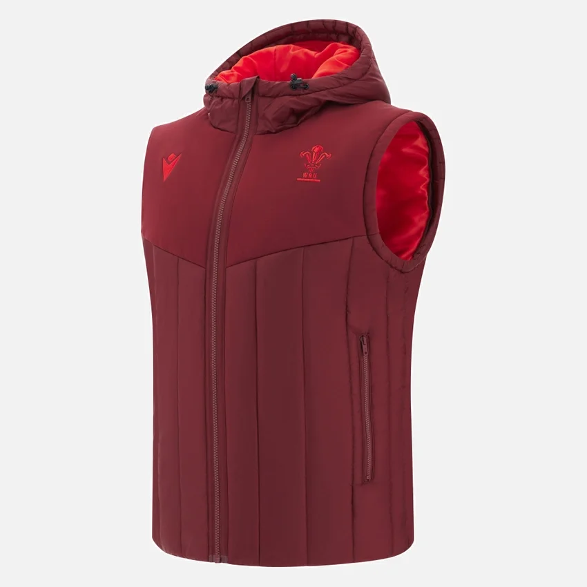 Welsh Rugby 2025/26 Reise-Bomberjacke Welsh Rugby 2025/26 Reise-Bomberjacke