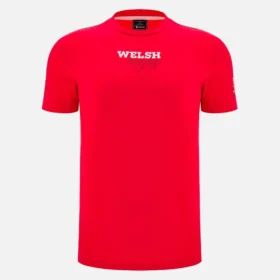 Welsh Rugby 2025/26 Rotes Fan-T-Shirt