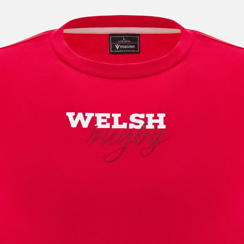 Welsh Rugby 2025/26 Rotes Fan-T-Shirt Welsh Rugby 2025/26 Rotes Fan-T-Shirt
