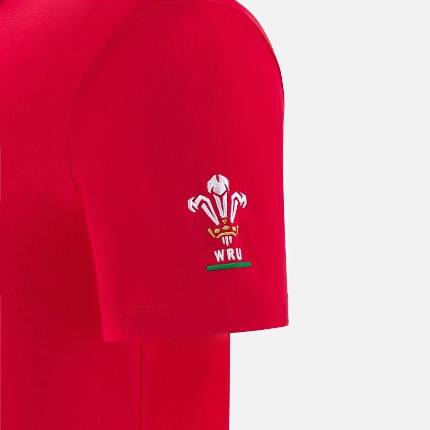 Welsh Rugby 2025/26 Rotes Fan-T-Shirt Welsh Rugby 2025/26 Rotes Fan-T-Shirt