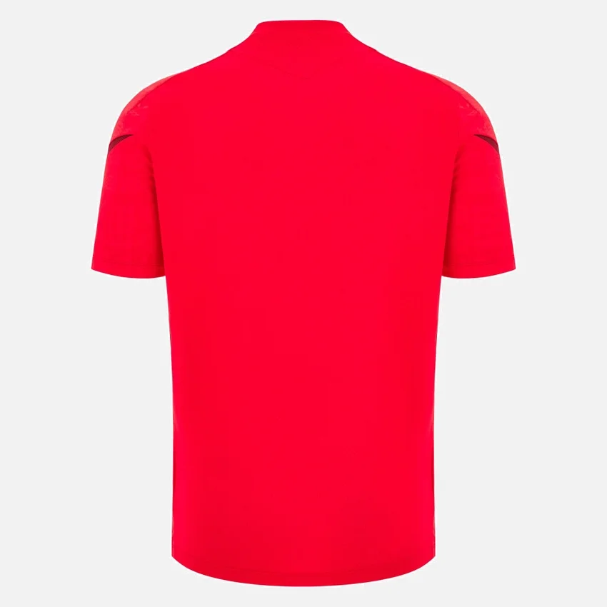 Welsh Rugby 2025/26 Rotes Trainings-T-Shirt Welsh Rugby 2025/26 Rotes Trainings-T-Shirt