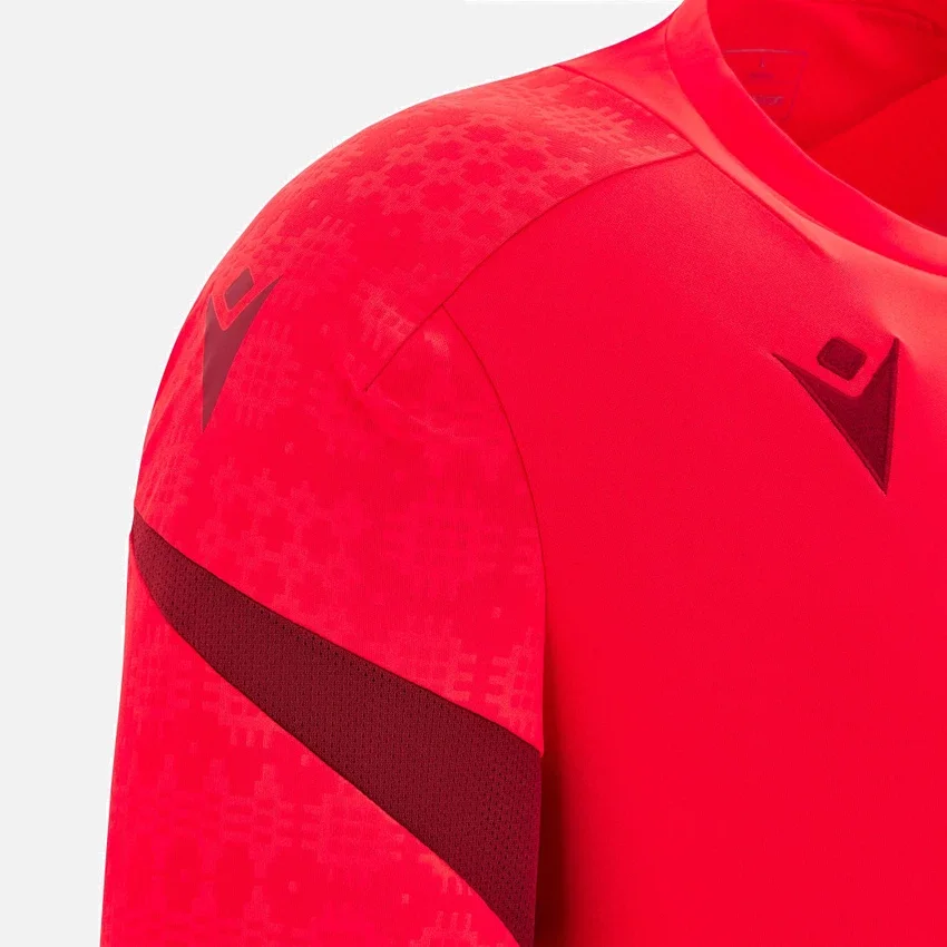 Welsh Rugby 2025/26 Rotes Trainings-T-Shirt Welsh Rugby 2025/26 Rotes Trainings-T-Shirt