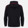 Welsh Rugby 2025/26 Schwarzer Athleisure Tech Hoodie Welsh Rugby 2025/26 Schwarzer Athleisure Tech Hoodie