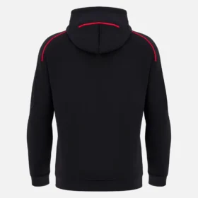 Welsh Rugby 2025/26 Schwarzer Athleisure Tech Hoodie Welsh Rugby 2025/26 Schwarzer Athleisure Tech Hoodie