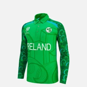 Weltmeisterschaft 2026 Irland Cricket Team T-20 Junior Langarm-Hemd