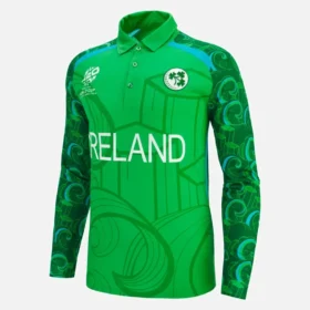 Weltmeisterschaft 2026 Irland Cricket Team T-20 Langarm-Hemd
