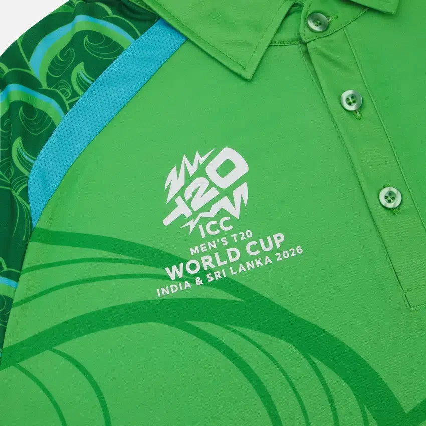 Weltmeisterschaft 2026 Irland Cricket Team T-20 Langarm-Hemd Weltmeisterschaft 2026 Irland Cricket Team T-20 Langarm-Hemd