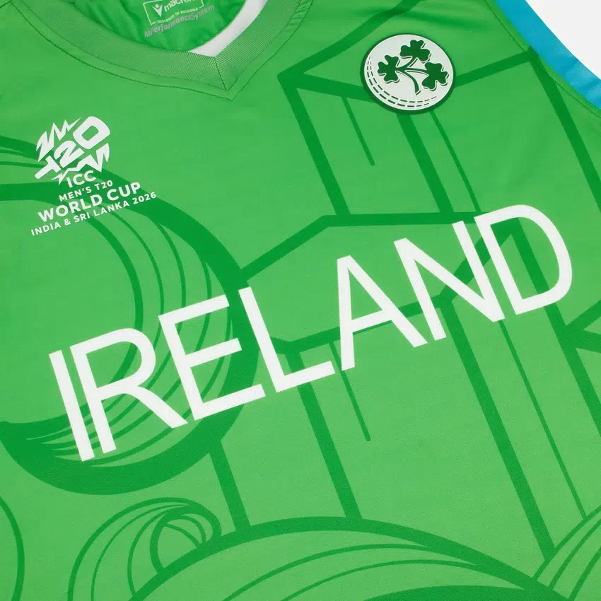 Weltmeisterschaft 2026 Irland Cricket Team T-20 ärmelloser Hoodie Weltmeisterschaft 2026 Irland Cricket Team T-20 ärmelloser Hoodie