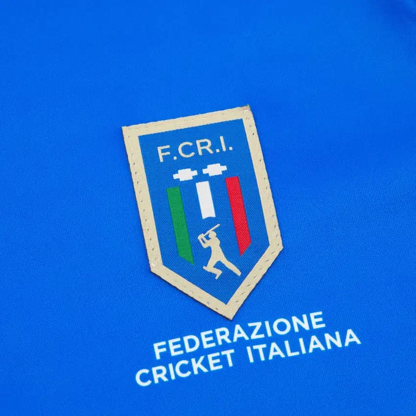Weltmeisterschaft 2026 – Hemd der italienischen Cricket-Nationalmannschaft der Männer Weltmeisterschaft 2026 – Hemd der italienischen Cricket-Nationalmannschaft der Männer