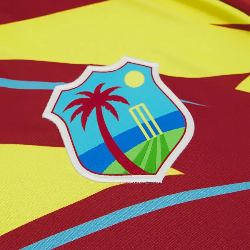 Weltmeisterschaft 2026 – T-20-Spielhemd der westindischen Cricket-Nationalmannschaft Weltmeisterschaft 2026 – T-20-Spielhemd der westindischen Cricket-Nationalmannschaft