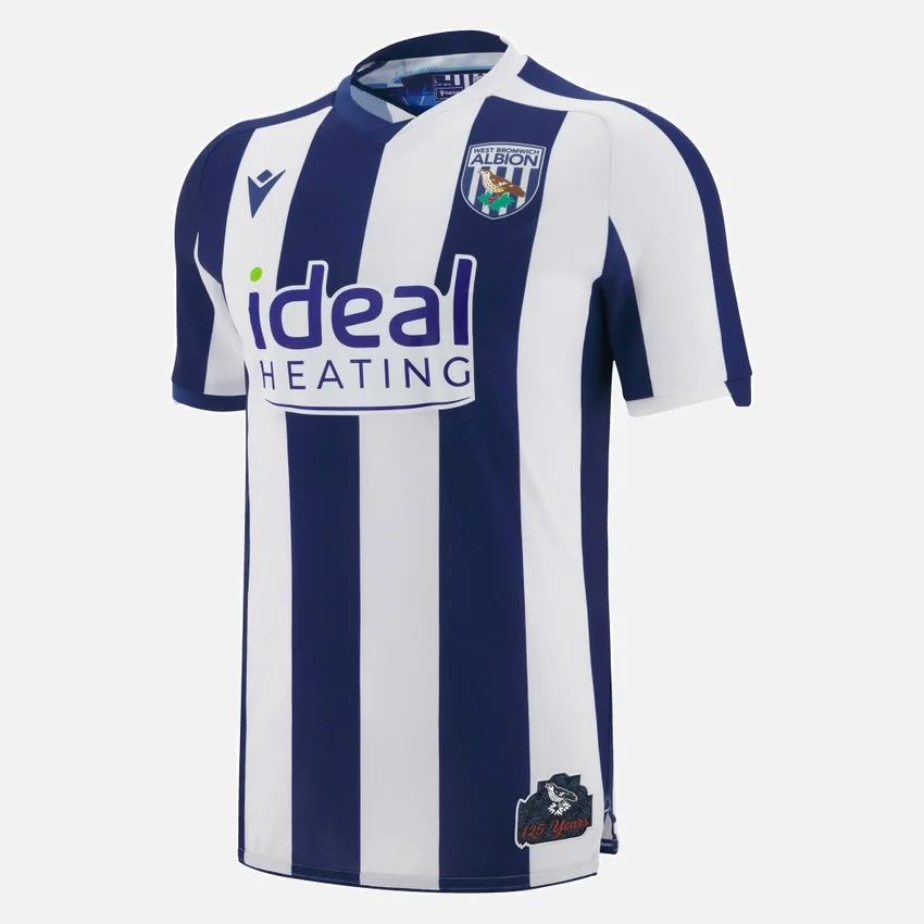 West Bromwich Albion F.C. 2025/26 Heim-Trikot für Erwachsene West Bromwich Albion F.C. 2025/26 Heim-Trikot für Erwachsene