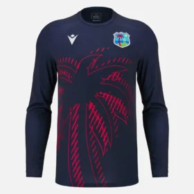 West Indies Cricket 2025/26 Langarm-Trainingshemd für Erwachsene West Indies Cricket 2025/26 Langarm-Trainingshemd für Erwachsene