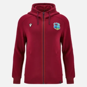 West Indies Cricket 2025/26 Reise-Oberteil mit durchgehendem Reißverschluss für Erwachsene West Indies Cricket 2025/26 Reise-Oberteil mit durchgehendem Reißverschluss für Erwachsene