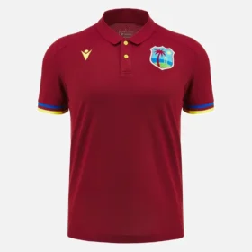 West Indies Cricket 2025/26 Reise-Poloshirt für Erwachsene