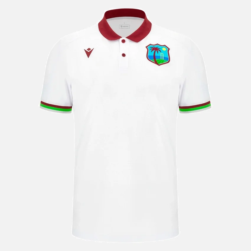 West Indies Cricket 2025/26 Reise-Poloshirt für Erwachsene West Indies Cricket 2025/26 Reise-Poloshirt für Erwachsene