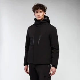 Winterfall – gefütterte, wasserdichte Jacke mit Kapuze