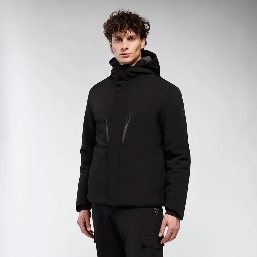 Winterfall – gefütterte, wasserdichte Jacke mit Kapuze Winterfall – gefütterte, wasserdichte Jacke mit Kapuze
