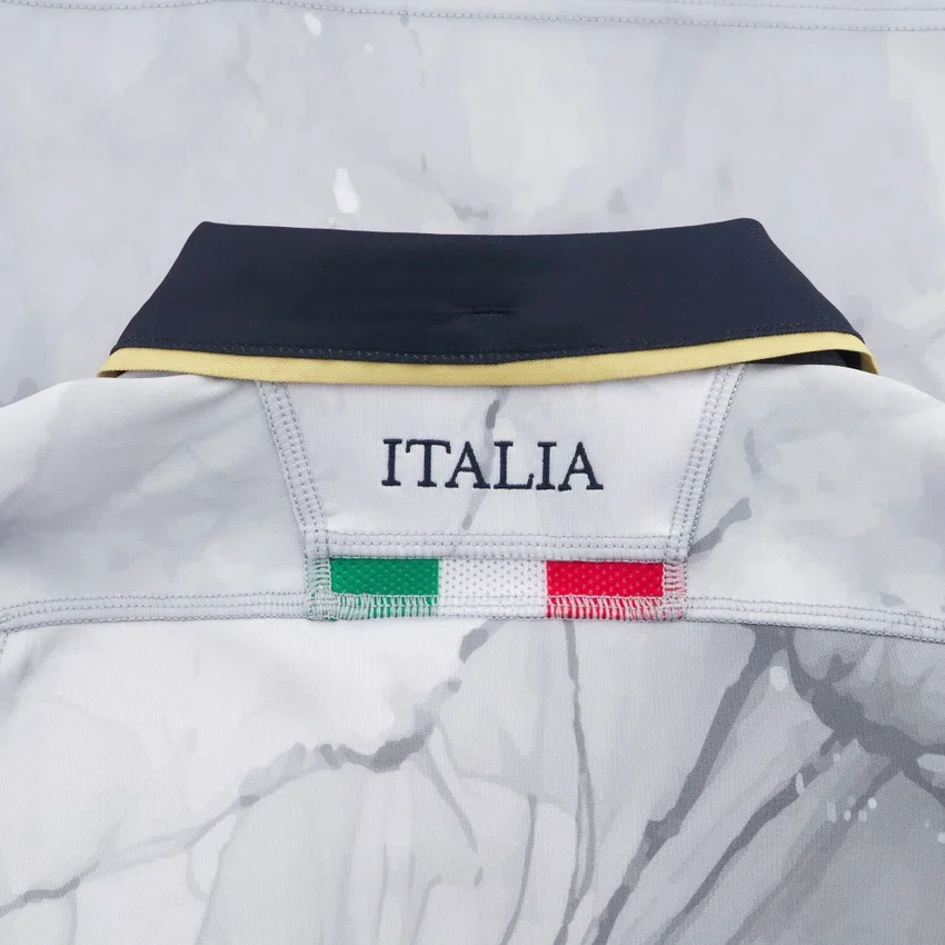 WRWC 2025 Italia Rugby Auswärts-Slim-Hemd für Damen WRWC 2025 Italia Rugby Auswärts-Slim-Hemd für Damen