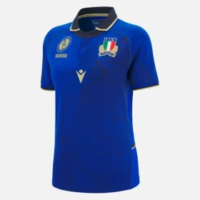 WRWC 2025 Italia Rugby Damen-Slim-Hemd