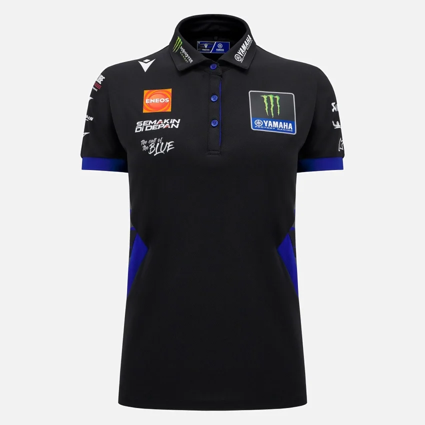 Yamaha Factory Racing 2025 Damen-Poloshirt Yamaha Factory Racing 2025 Damen-Poloshirt
