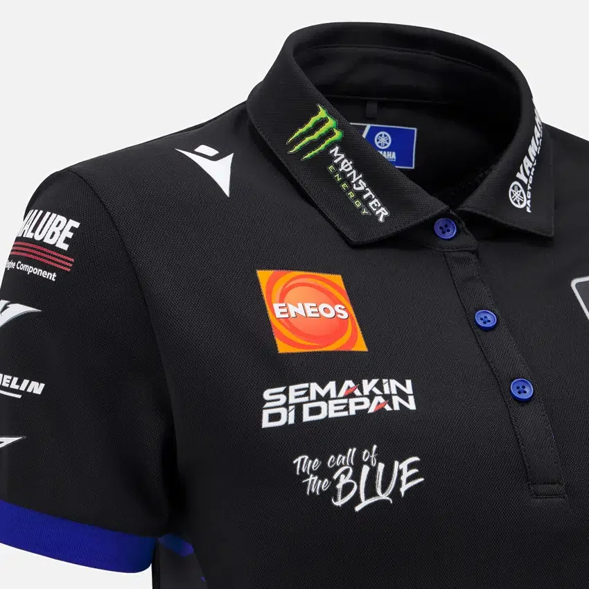 Yamaha Factory Racing 2025 Damen-Poloshirt Yamaha Factory Racing 2025 Damen-Poloshirt