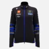 Yamaha Factory Racing 2025 Damen-Sweatshirt mit durchgehendem Reißverschluss Yamaha Factory Racing 2025 Damen-Sweatshirt mit durchgehendem Reißverschluss