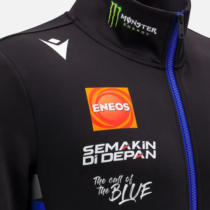Yamaha Factory Racing 2025 Herren-Sweatshirt mit durchgehendem Reißverschluss Yamaha Factory Racing 2025 Herren-Sweatshirt mit durchgehendem Reißverschluss