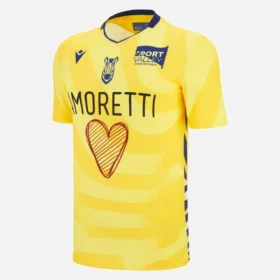 Zebre Parma 2025/26 Auswärts-Replica-Hemd für Erwachsene