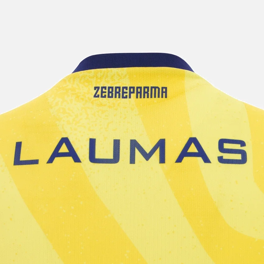 Zebre Parma 2025/26 Auswärts-Replica-Hemd für Erwachsene Zebre Parma 2025/26 Auswärts-Replica-Hemd für Erwachsene