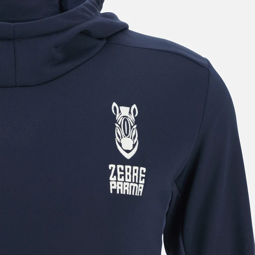 Zebre Parma 2025/26 Kapuzenpullover für Erwachsene Zebre Parma 2025/26 Kapuzenpullover für Erwachsene