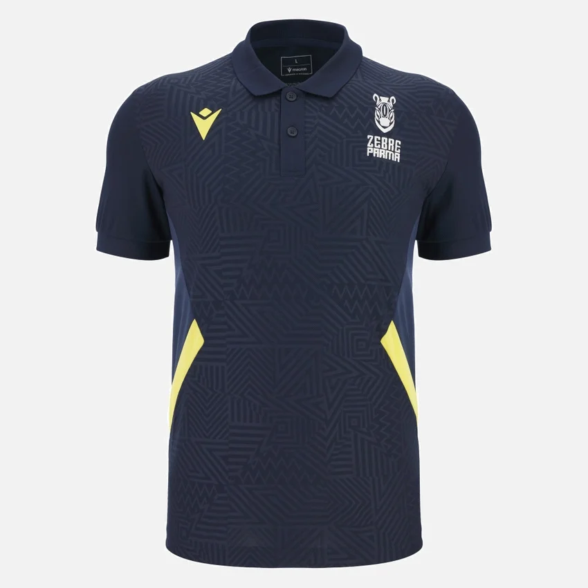 Zebre Parma 2025/26 Reise-Poloshirt für Erwachsene Zebre Parma 2025/26 Reise-Poloshirt für Erwachsene